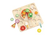 Babyleker - Classic World Wooden Shape Puzzle Pizza 22 pcs. - 40066