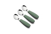 Babyutstyr - Nuuroo Theodor spoons 3-pack - Dusty Green - NU466DG