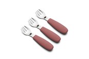 Babyutstyr - Nuuroo Felix forks 3-pack - Mahogany - NU468M