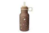 Babyutstyr - Nuuroo Juno water bottle 350 ml - Pumpkin Flower - NU580PF