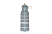 Babyutstyr - Nuuroo Conrad water bottle 500 ml - Blue Stripe - NU581BS