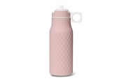 Babyutstyr - Nuuroo Isa silicone drinking bottle 400 ml - Woodrose - NU458WR