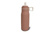 Babyutstyr - Nuuroo Nima silicone drinking bottle  400 ml - Chocolate Malt - NU513CM