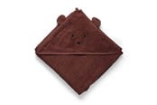 Babyutstyr - Nuuroo Aki hooded junior towel - Mahogany - NU361M