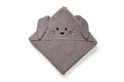 Babyutstyr - Nuuroo Aki hooded baby towel - Cobblestone - NU362CS