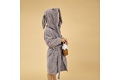 Babyutstyr - Nuuroo Achaia terry bathrobe 1-2 y - Cobblestone - NU363C1