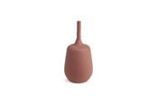 Babyutstyr - Nuuroo Adita silicone cup with straw - Mahogany - NU114M