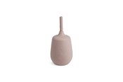 Babyutstyr - Nuuroo Adita silicone cup with straw - Woodrose - NU114WR