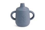 Babyutstyr - Nuuroo Aiko silicone cup with sippy - Bering Sea - NU115BS