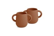 Babyutstyr - Nuuroo Abiola silicone cup 2-pack - Caramel Café - NU367CC