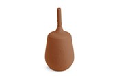 Babyutstyr - Nuuroo Adita silicone cup with straw  - Caramel Café - NU368CC