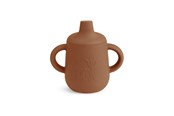 Babyutstyr - Nuuroo Aiko silicone cup with sippy  - Caramel Café - NU369CC