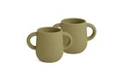 Babyutstyr - Nuuroo Abiola silicone cup 2-pack  - Olive Green - NU422OG