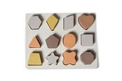 Babyutstyr - Nuuroo Bowie silicone puzzle - Brown Mix - NU460