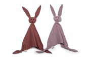 Babyutstyr - Nuuroo Ado cuddle cloth 2-pack - Woodrose / Mahogany - NU181WM