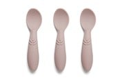 Babyutstyr - Nuuroo Ella silicone spoon 3-pack  - Woodrose - NU125WR