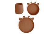 Babyutstyr - Nuuroo Judi silicone tableware 3-pack - Caramel Café - NU378CC