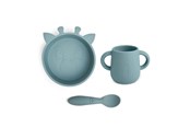 Babyutstyr - Nuuroo Ebba silicone tableware 3-pack - Lead - NU443L