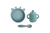 Babyutstyr - Nuuroo Elias silicone tableware 3-pack - Lead - NU445L