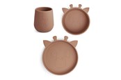 Babyutstyr - Nuuroo Judi silicone tableware 3-pack  - Chocolate Malt - NU478