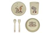 Babyutstyr - Nuuroo Marius dinner set 5-pack - Cream - NU578C