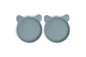 Babyutstyr - Nuuroo Akila silicone plate 2-pack -  Lead - NU118L