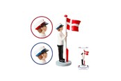 Dekorasjon - Det Gamle Apotek DGA - Student with Flag 12 cm - Boy (9914067) - 9914067