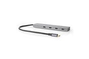 USB-hub - Nedis UHUBU3470AT interface hub USB-hub - UHUBU3470AT