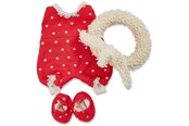 Dukker, Bamser & Utstyr - Smallstuff Doll Clothing Summer Suit with Shoes & Bathing Ring - 40010-43