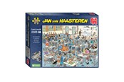 Puslespill - Jan van Haasteren Jigsaw Puzzle - Cat Show 2000st Gulv - 1110100033