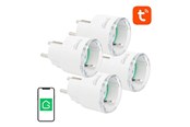 Smarthus - Gosund Smart plug WiFi  SP111 3680W 16A Tuya 4-pack - SP111-4