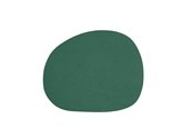 Servering & Servise - RAW - placemat leather - 1 pc - Green - 15669