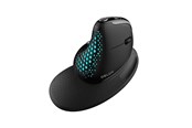 Mus - DeLUX Wireless Ergonomic Mouse M618XSD BT+2.4G RGB - Ergonomisk mus - 7 - Svart - M618XSD (Black)