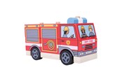 Treleker - Bigjigs Wooden Stacking Game Fire Truck - BB126