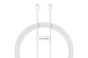 USB - Baseus USB-C to USB-C fast charging cable  Superior 2 100W 2m (white) - P10365200211-04