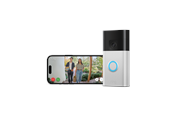 Smarthus - Ring Battery Video Doorbell (Satin Nickel) + Chime (2nd Gen) - EU Plug - B0CJ5X989J