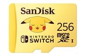 Minnekort - SanDisk Nintendo Switch Pokémon Pikachu MicroSD - 100MB/s - 256GB - SDSQXAO-256G-GN6ZK