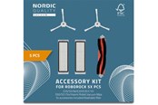 Robotstøvsuger - Nordic Quality Robotstøvsuger 5 Pcs Kit for Roborock - RFK008