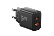 Mobil - Adaptere og ladere - Joyroom Charger Flash JR-TCF05 (EU) 20W A+C (black) - JR-TCF05 Black