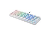 Tastatur - Motospeed Mechanical gaming keyboard CK61 RGB (white) - Gamingtastatur - Hvit - CK61 whiteblue