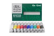 Hobbyartikler - Winsor & Newton Winton Oil Colour Tube Set (10 x 21 ml) - 831720