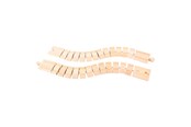 Treleker - Bigjigs Wooden Rails - Flexible 2 pcs. - BJT164