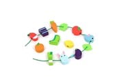 Babyleker - Vilac Large Beads Set - Vegetable Garden - 1517S