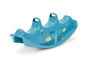 Babyleker - Dantoy Blue Marine Toys Whale Rocker for 3 persons - 6724