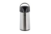 Termos - Thermos - Jug with pump 1.9L - Steel/Black (15095) - 15095