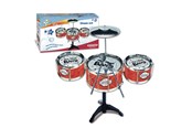 Musikk - Bontempi Drum set with 3 drums & drumsticks - 513342