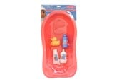 Dukker, Bamser & Utstyr - Dolls World Bathroom set including bathtub - 20953