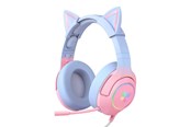 Hodetelefoner - ONIKUMA K9 7.1 Gaming Headphones Pink and Blue - K9 7.1 Pink Blue