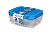 Andre kjøkkenapparater - Sistema - Meal Prep 3Pack 1.5l - 59133