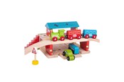 Treleker - Bigjigs Wooden Rails Above Ground Train Station 5 pcs - BJT237